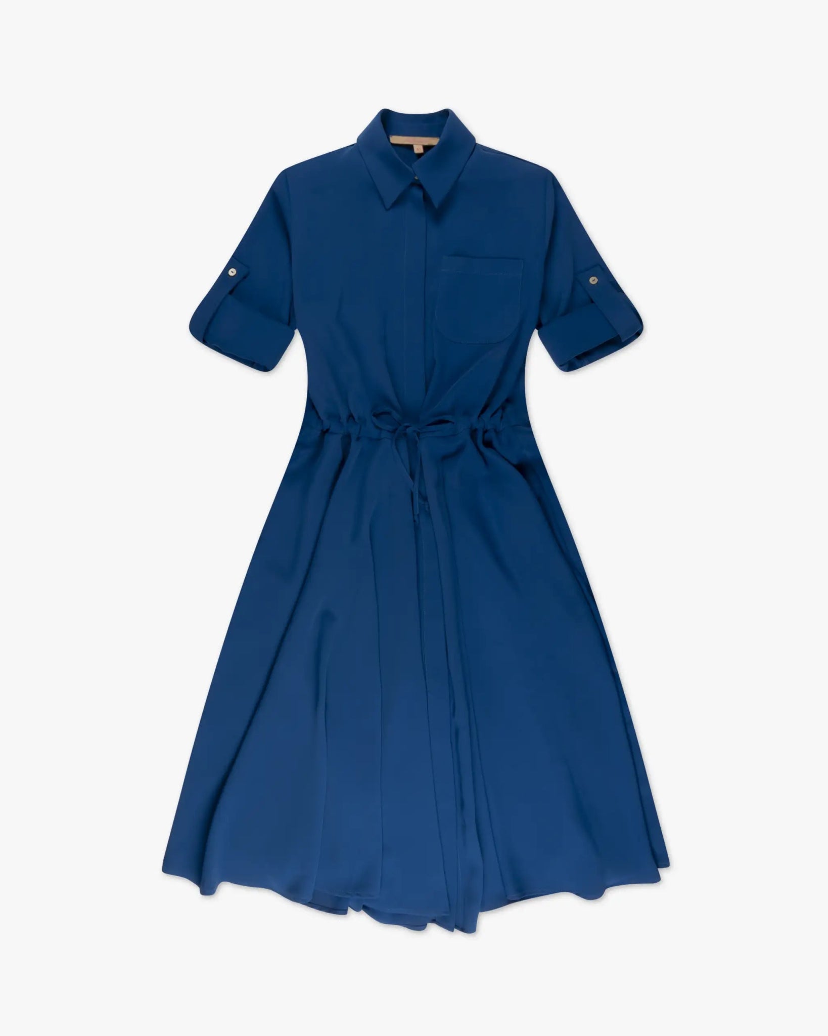 Ive Klein Blaues Viskose Kleid mit Gucci Besatz von La Camicia - Dresses LA CAMICIA