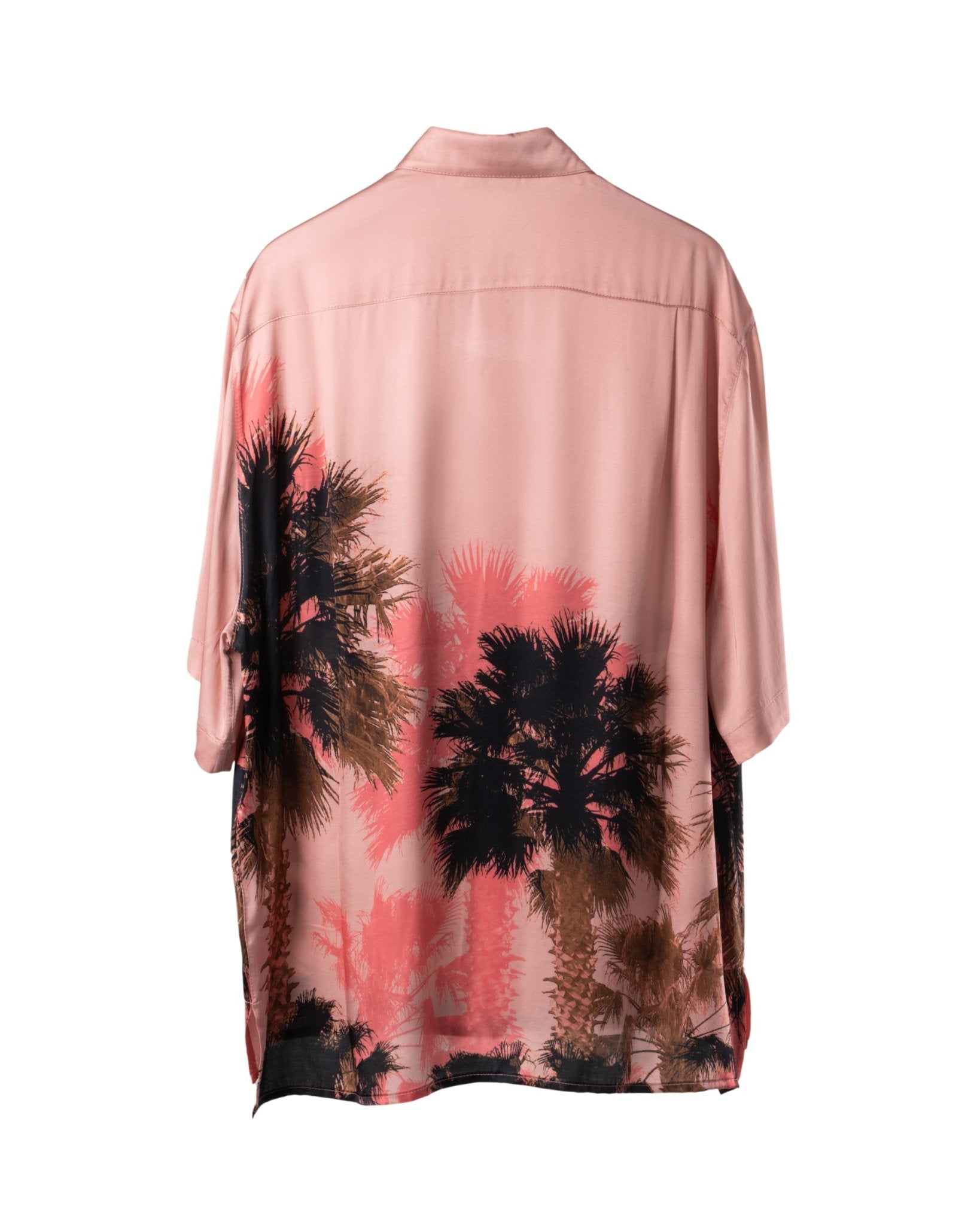 LANEUS | PALM PRINT SHIRT-Shirts LANEUS