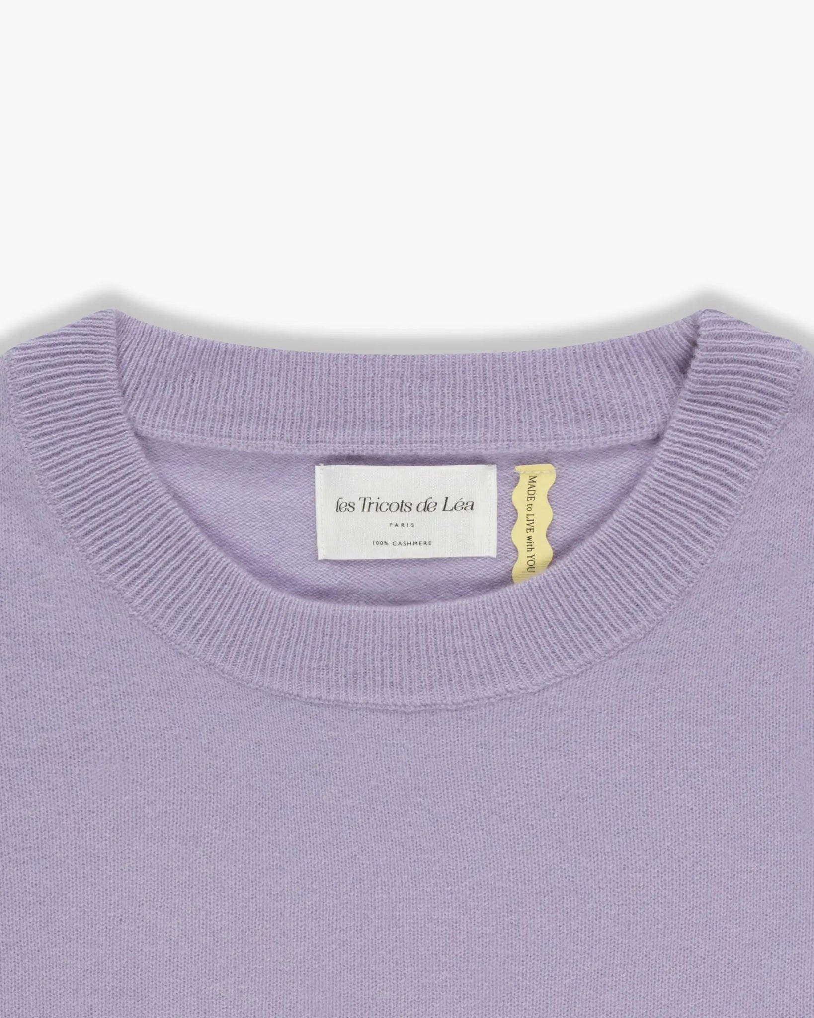 Lavendel Mapoupette Pullover von Les Tricots De Lea - Knitwear LEA TRICOT