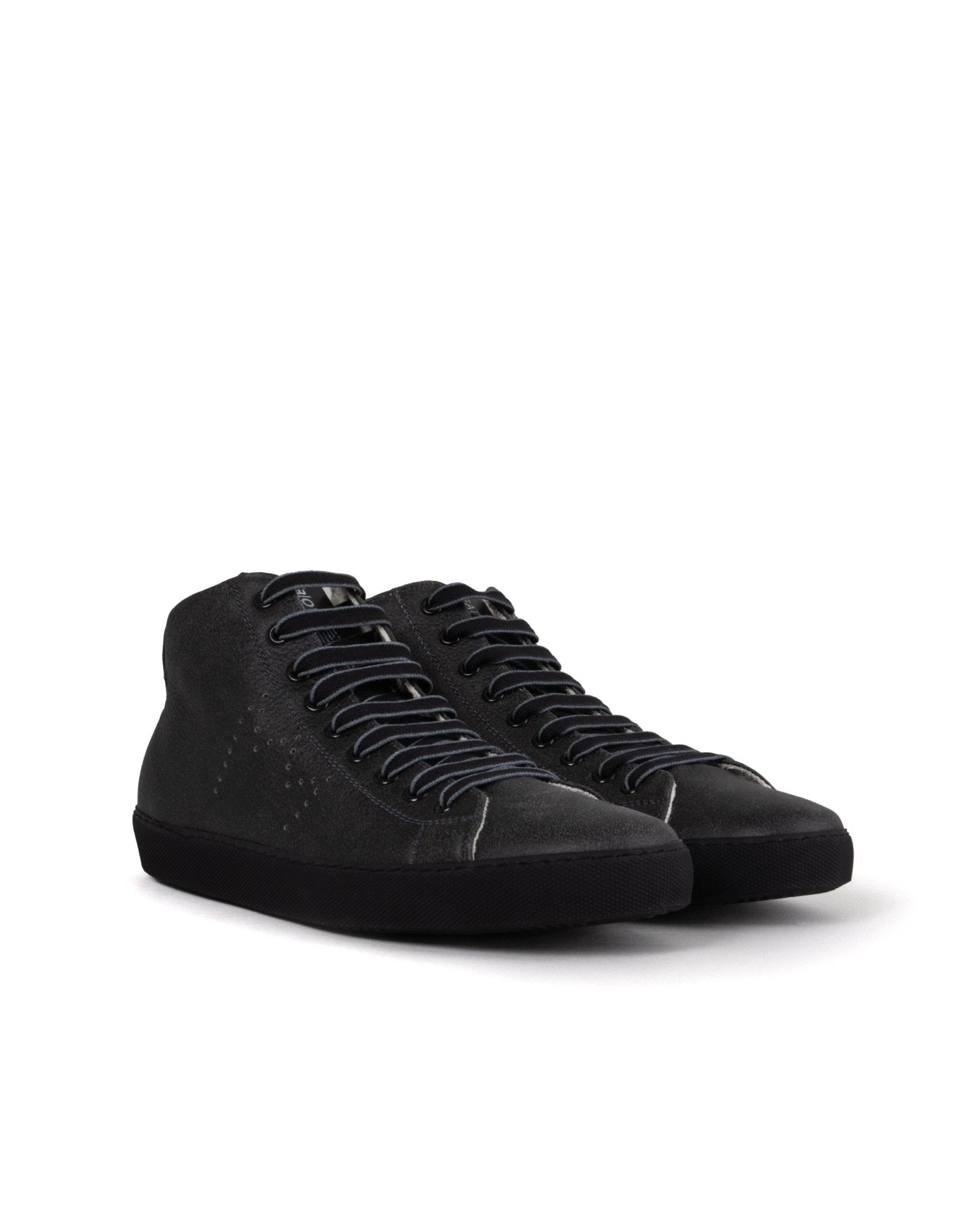 LEATHER CROWN | LIMITED D!FFERENT HIGH TOP SNEAKER - Sneakers LEATHER CROWN