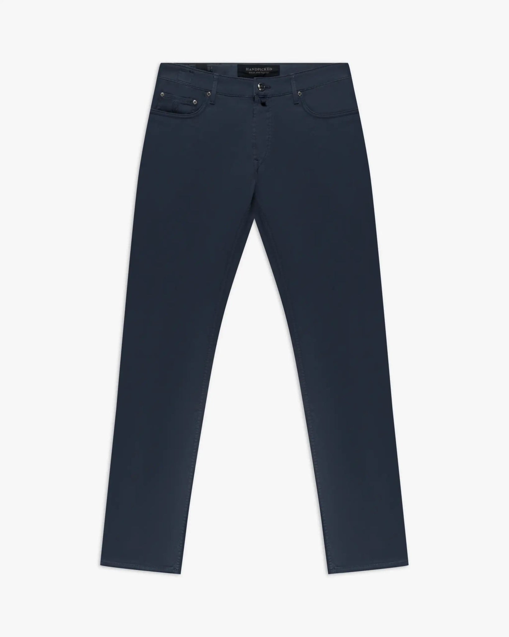 Majoric - blau Baumwoll Stretch Gabardine 5 Pocket Hose von Handpicked - Trousers HANDPICKED