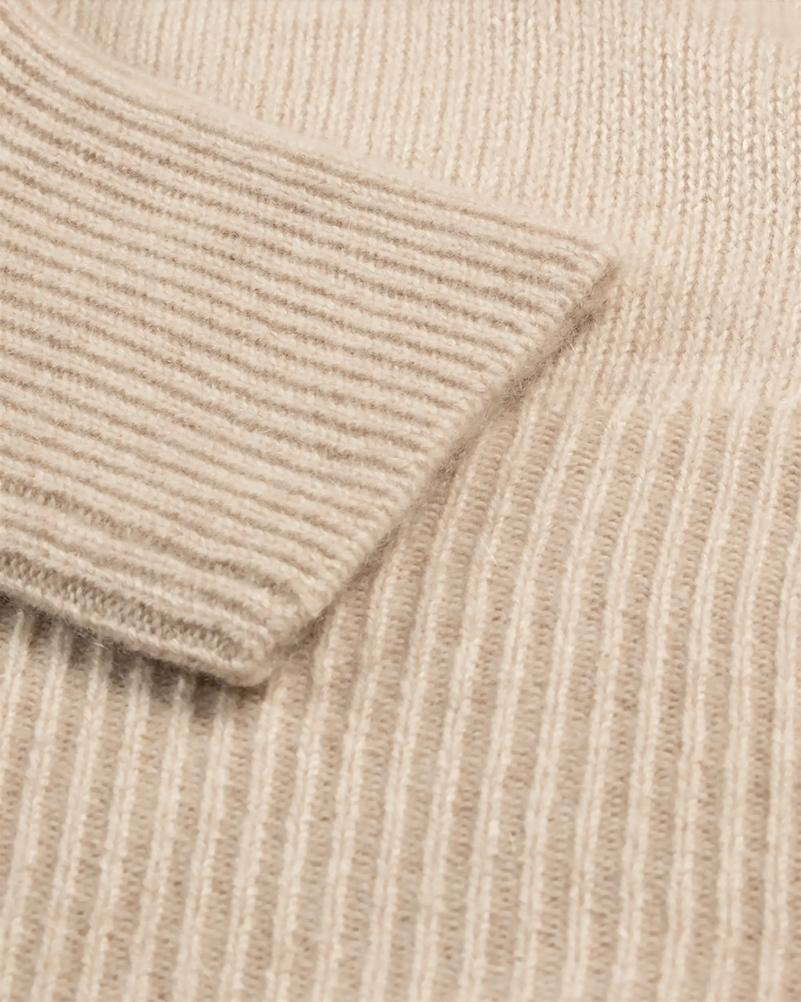 Meliertes Beige Monprince von Les Tricots De Lea - Knitwear LEA TRICOT