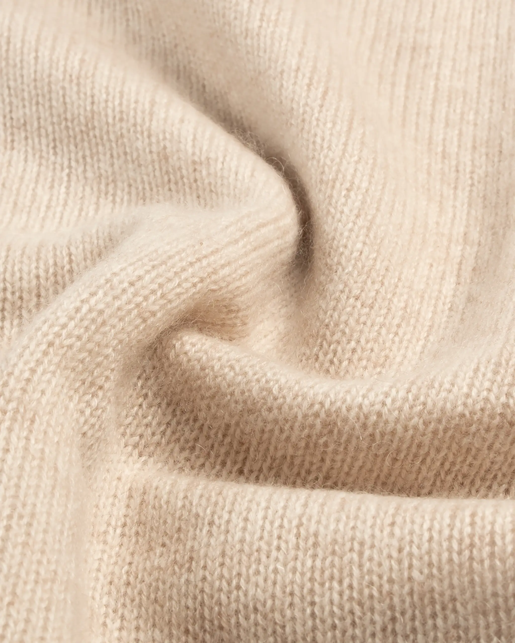 Meliertes Beige Monprince von Les Tricots De Lea - Knitwear LEA TRICOT