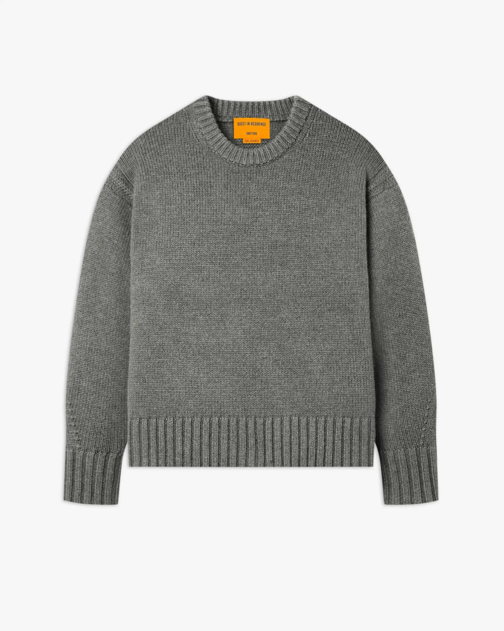 Meliertes Graues All Day Pullover aus Kaschmir von Guest in Residence - Knitwear G. IN RESIDENCE