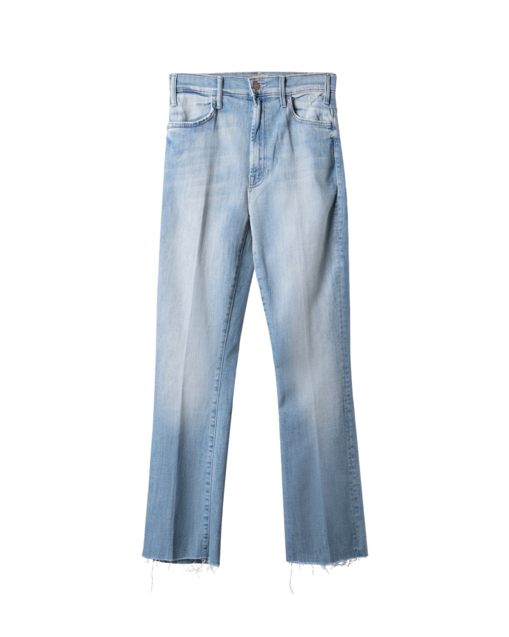 MOTHER | THE HUSTLER ANKLE FRAY JEANS - Denim MOTHER