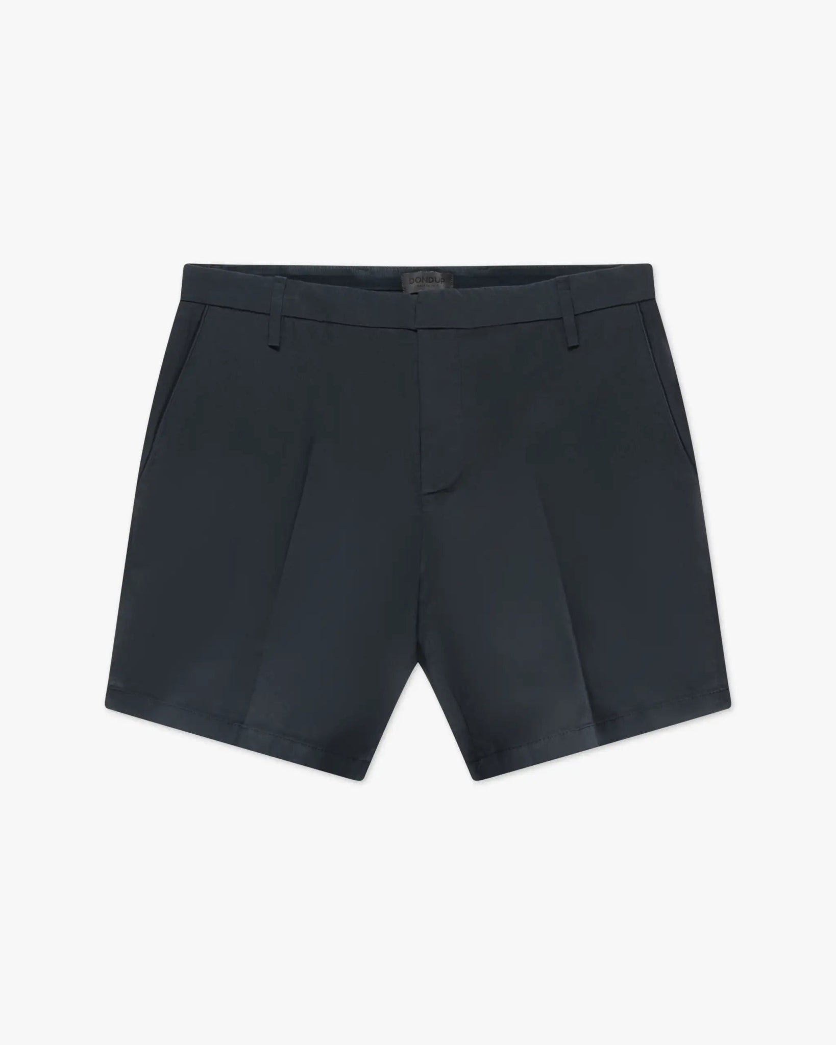 Navyblaue Bermuda Manheim Gabardine Stretch von Dondup - Shorts DONDUP