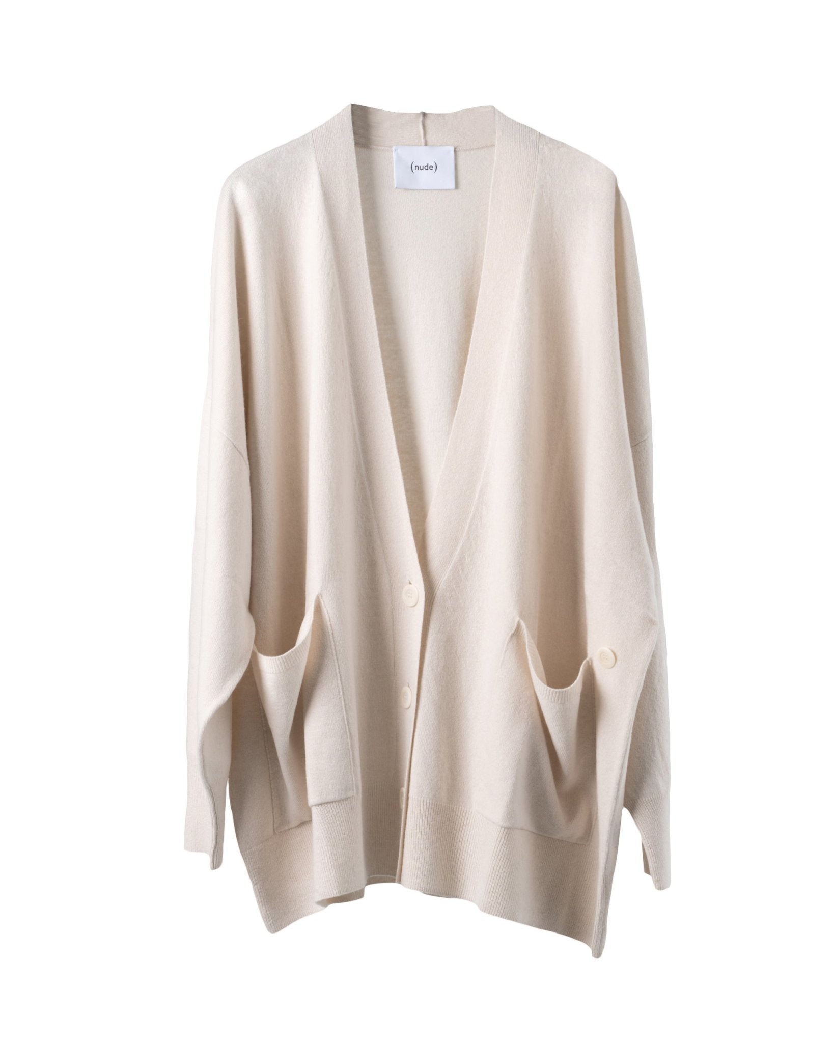 NUDE | WOOL BLEND OVERSiZE CARDIGAN - Knitwear NUDE