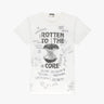 Off white bedrucktes kastenförmiges T Shirt von Mother - Shirts MOTHER