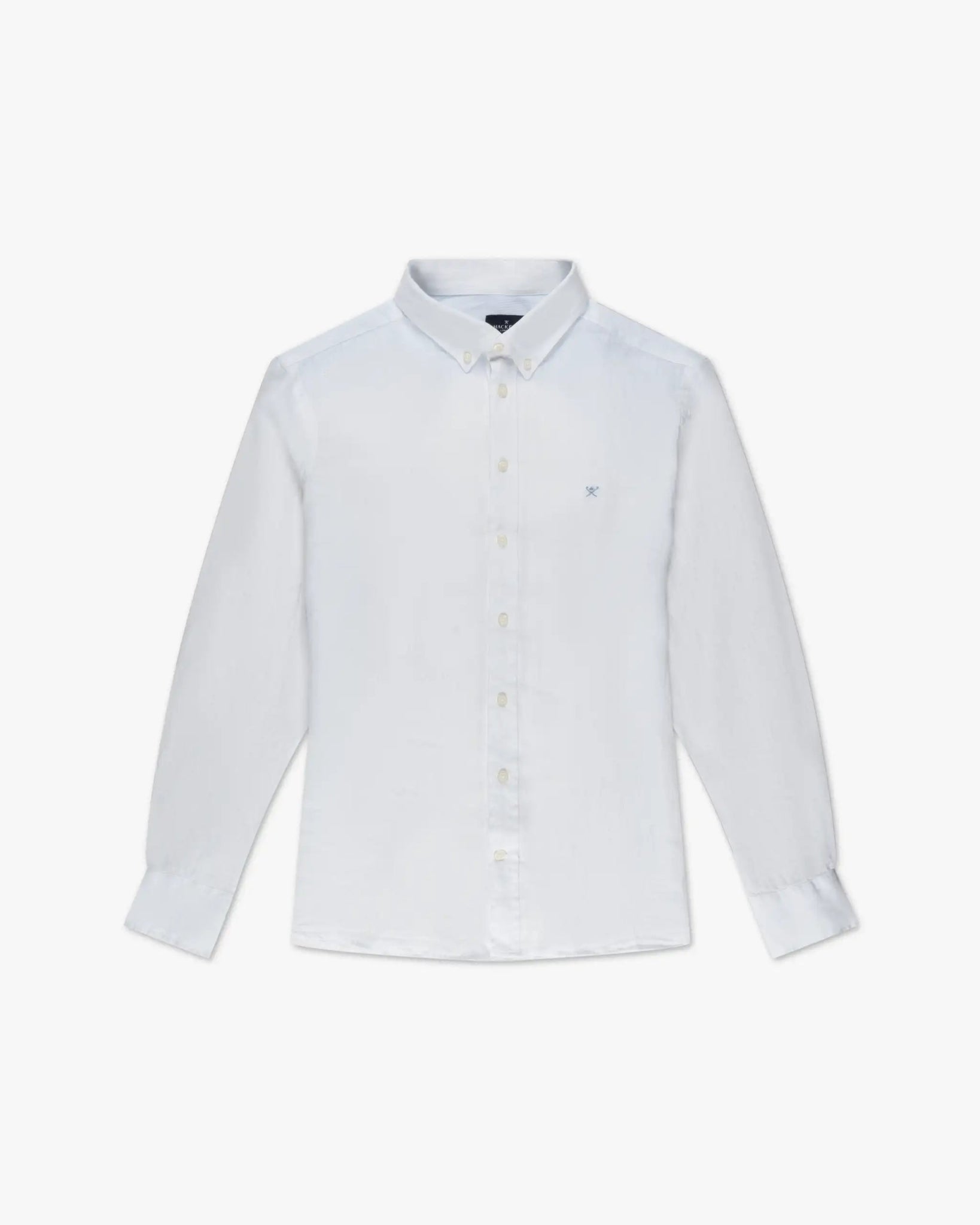 Optisch Weißes Ess GMD Leinen BRPT - Hemd von Hackett London - Shirts Hackett