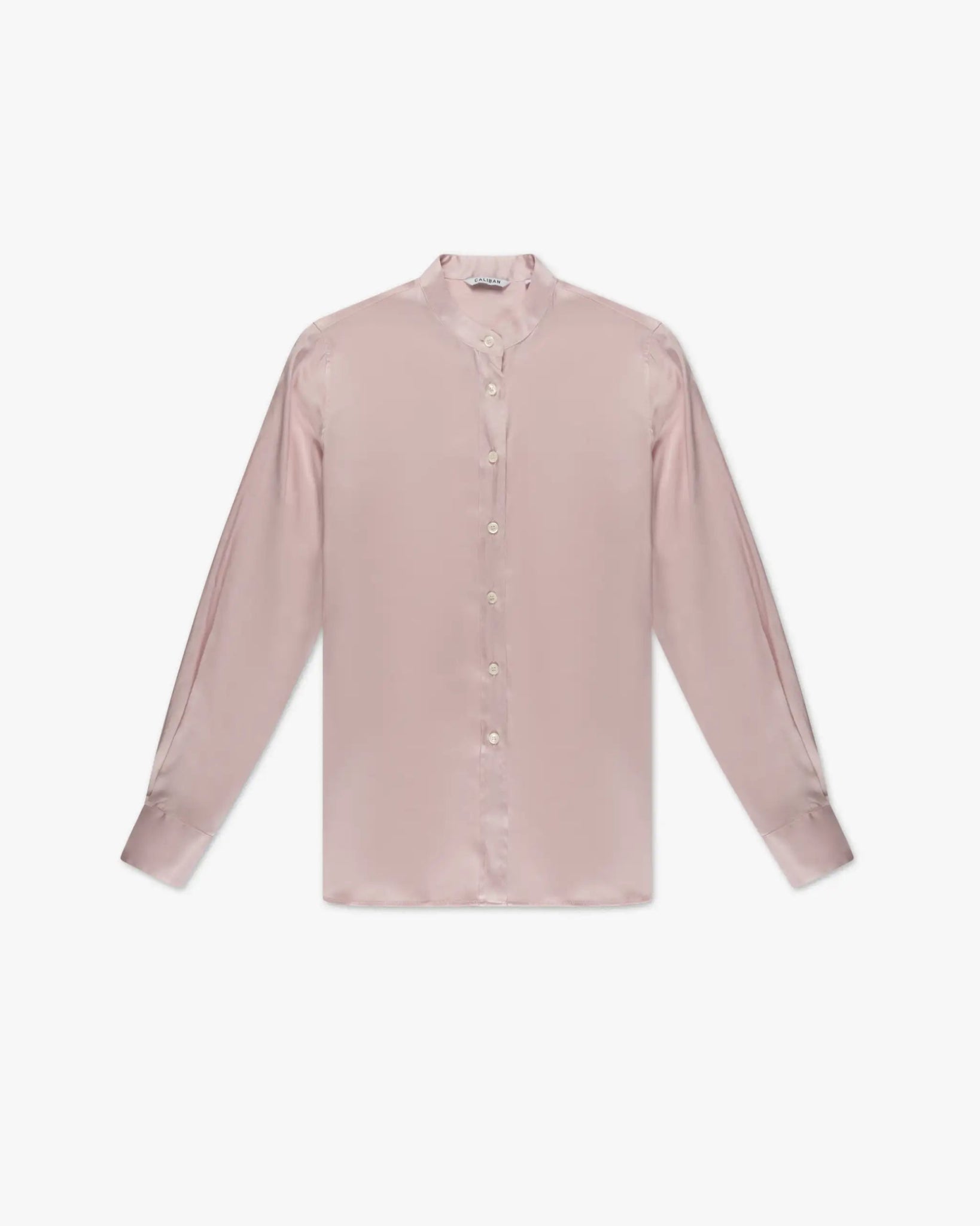 Pink - Lady Tinto In Capo Stretch Seiden Tunika von Caliban - Blouses CALIBAN