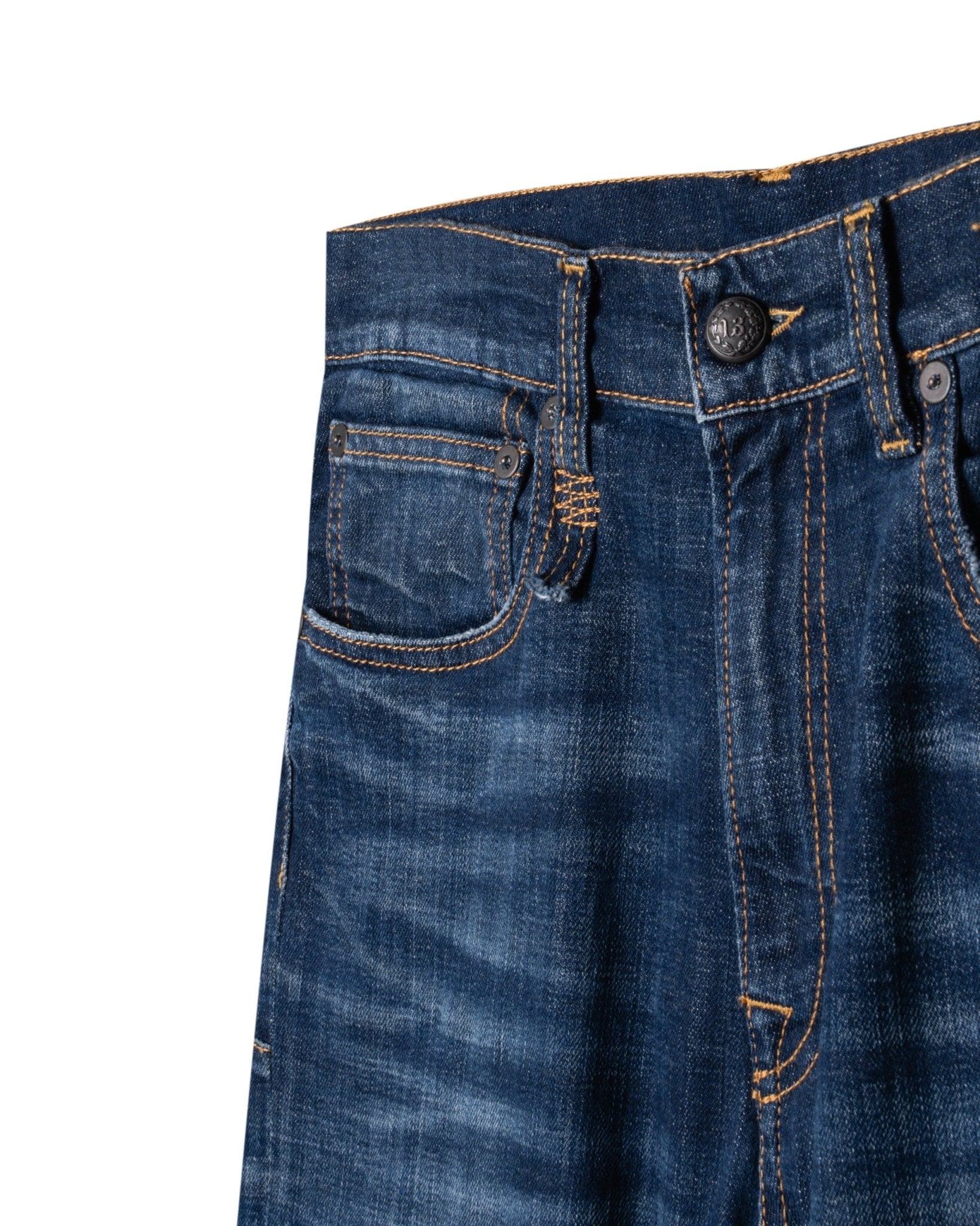 R13 LA | SKATE SLIM FIT DENIM - Denim R13 MEN