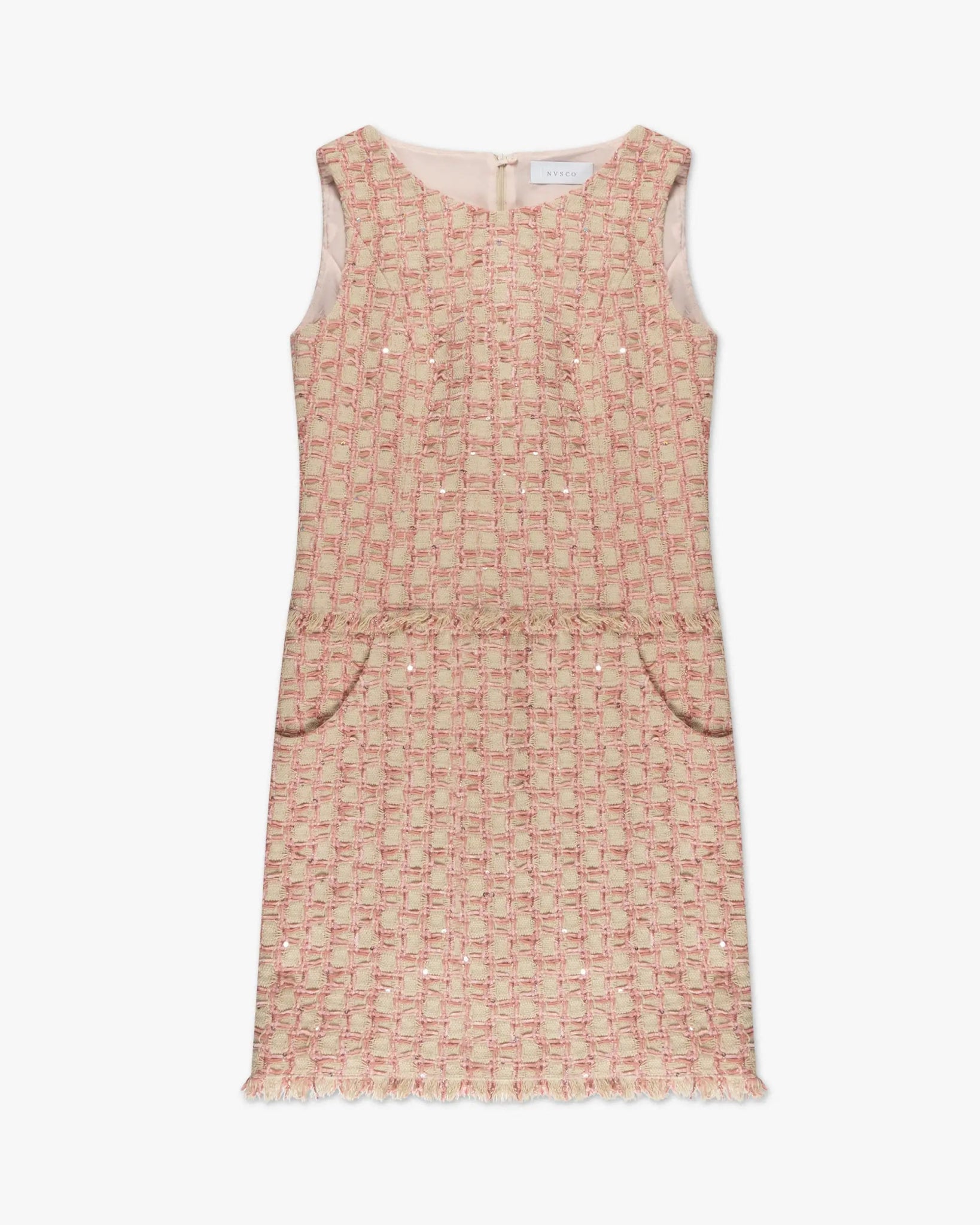 Rosé Chanel Trim Kleid von NVSCO - Dresses NUSCO