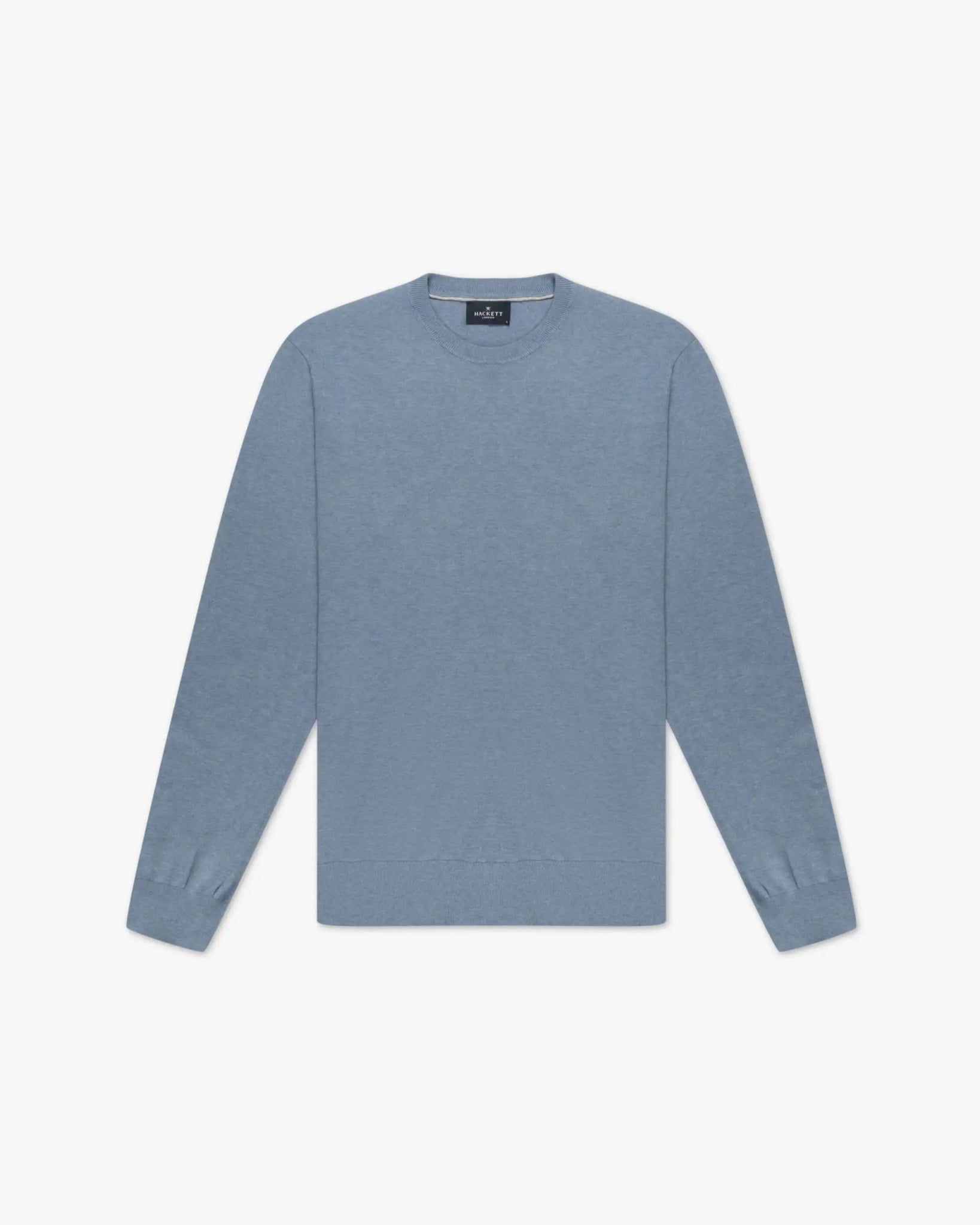 Safari Baumwolle Kaschmir Crewneck von Hackett - Knitwear Hackett