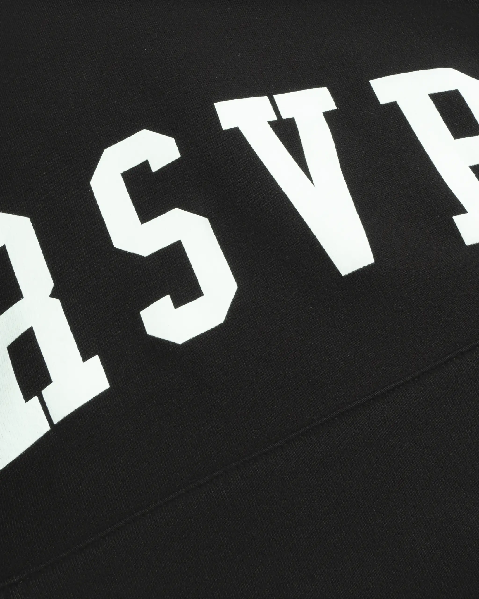 Schwarz Minzefarbener Easton Kapuzenpullover von Agolde - FLEECE RSVP GALLERY