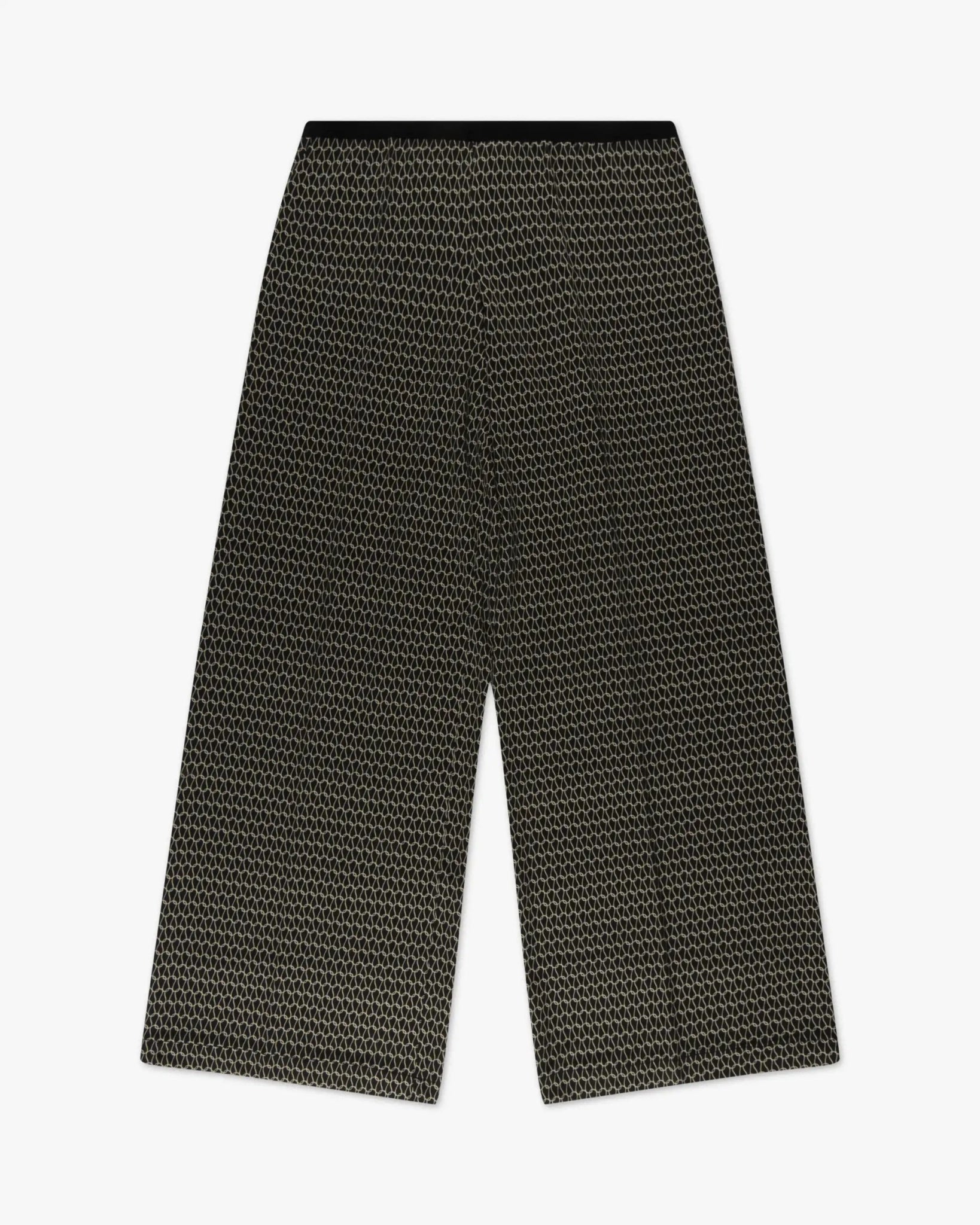 Schwarz Off - White Slip On Beach Hose von Siyu - Trousers SIYU