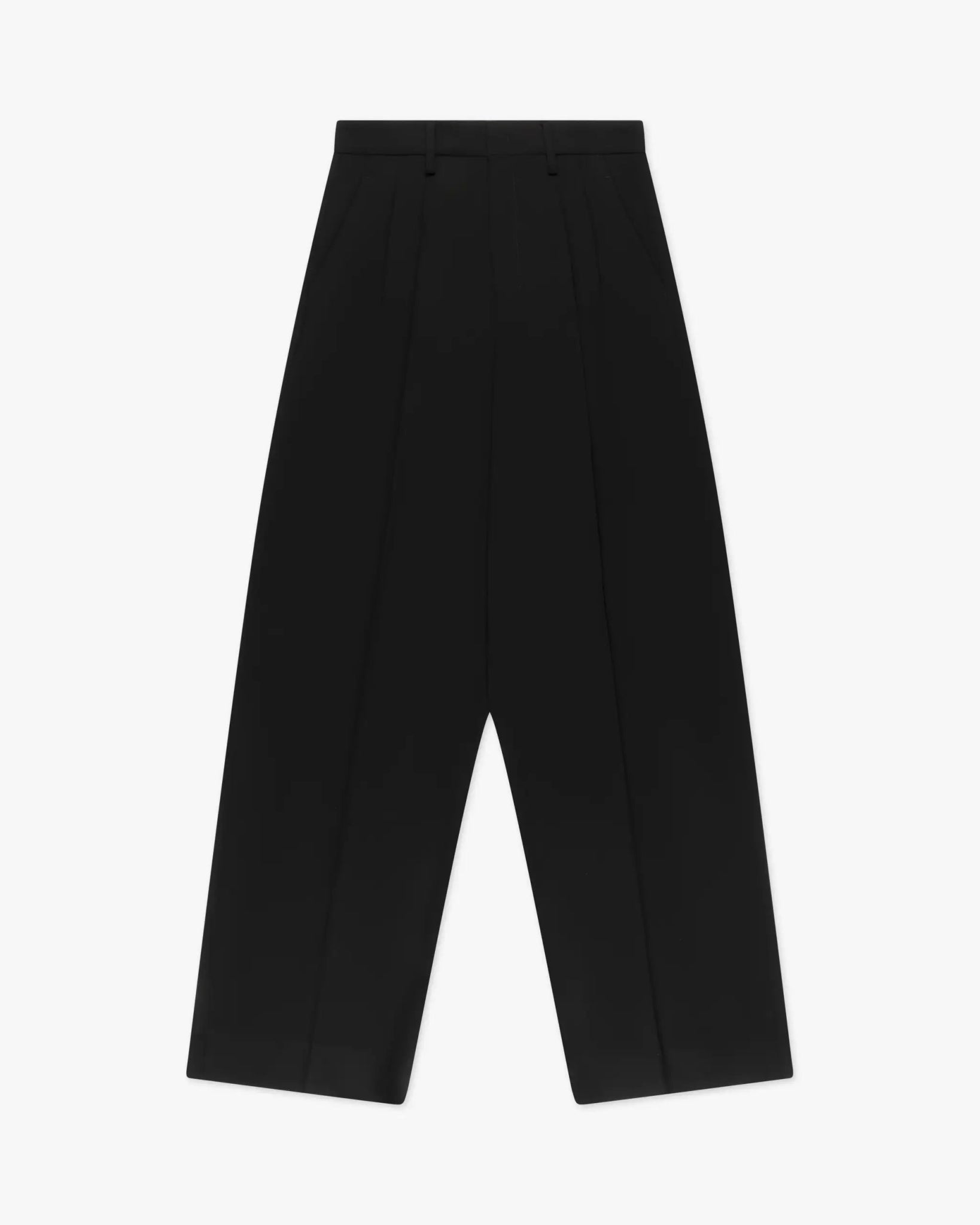 Schwarze Lange Hose mit weitem Bein von Rossi - Trousers ROSSI