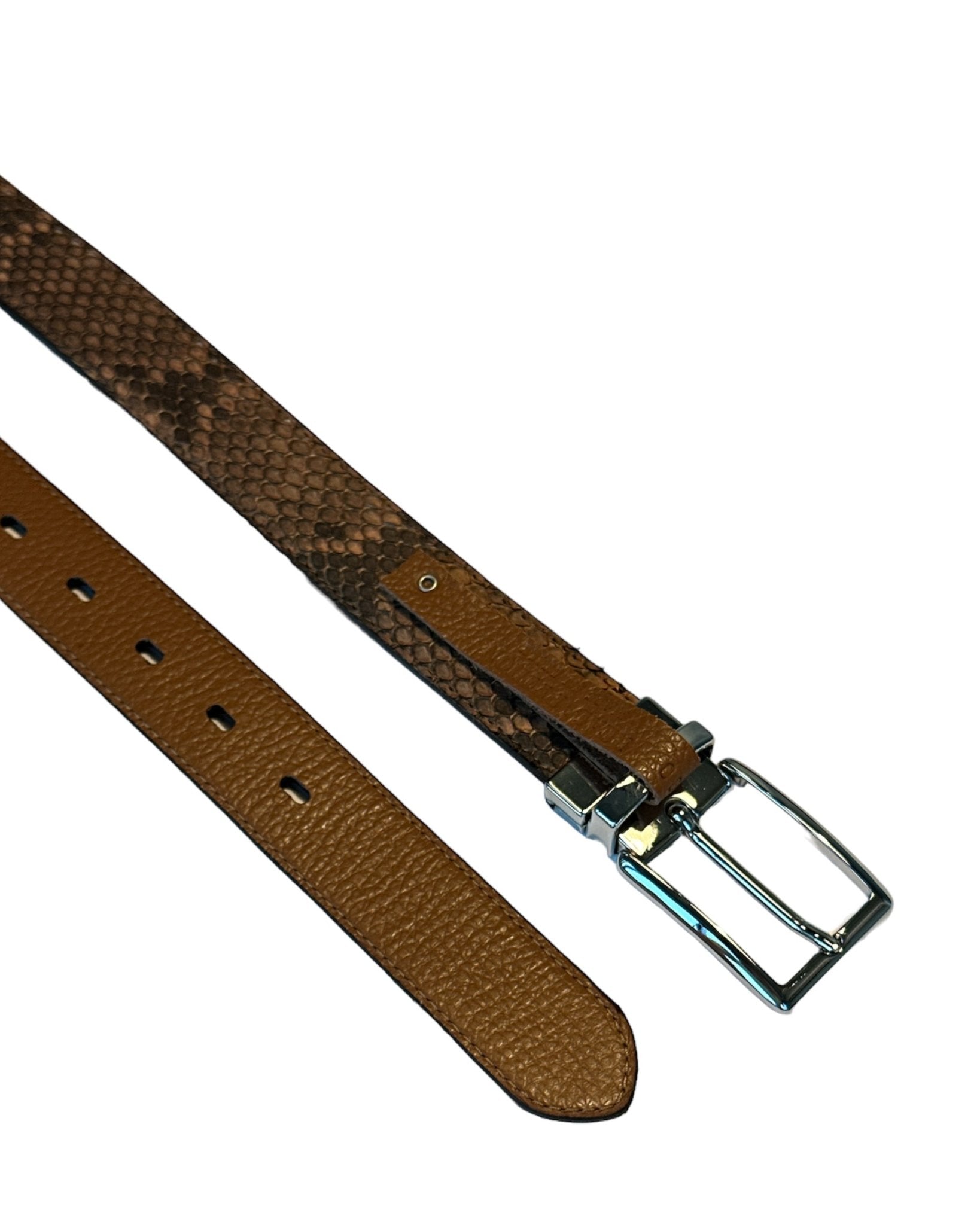 Wendegürtel aus Pythonleder von Fausto Colato - Belts FAUSTO COLATO