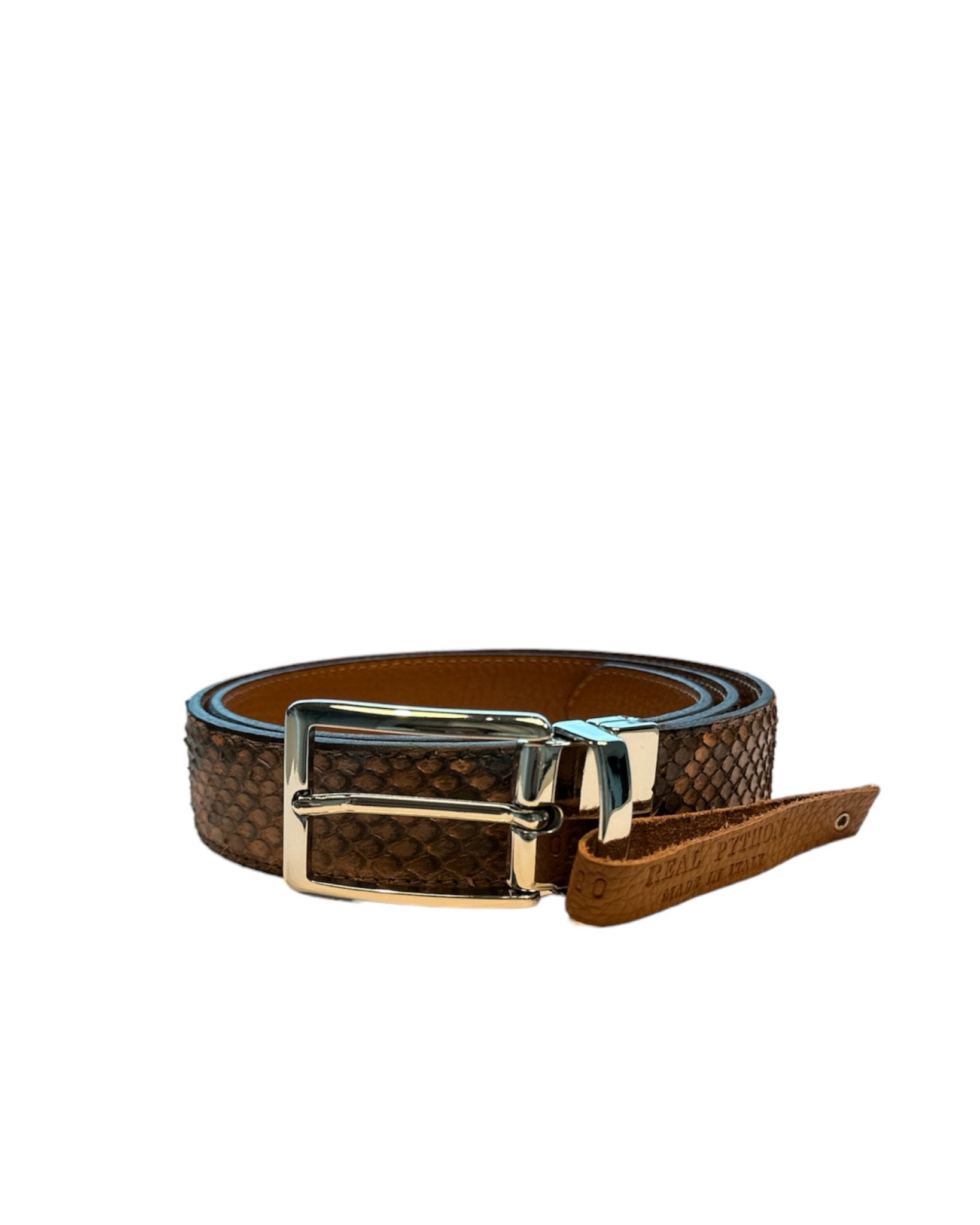 Wendegürtel aus Pythonleder von Fausto Colato - Belts FAUSTO COLATO