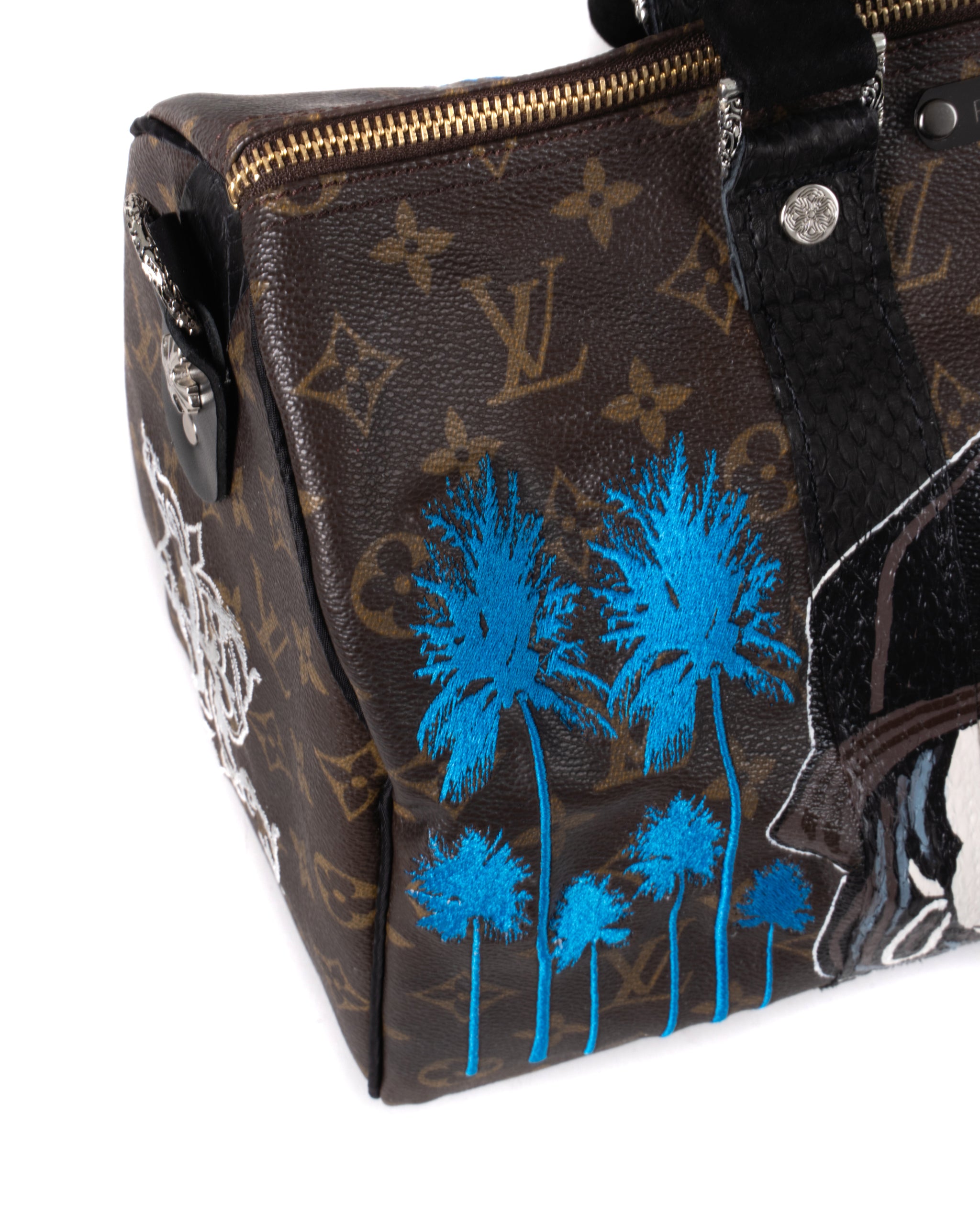 Butterfly of Philip Karto - Louis Vuitton customized bag with