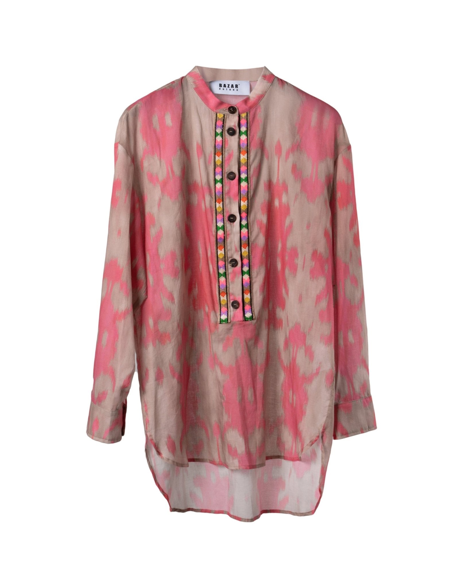 BAZAR DELUXE | VOILE APPLICS TUNIC - Blouses BAZAR DELUXE