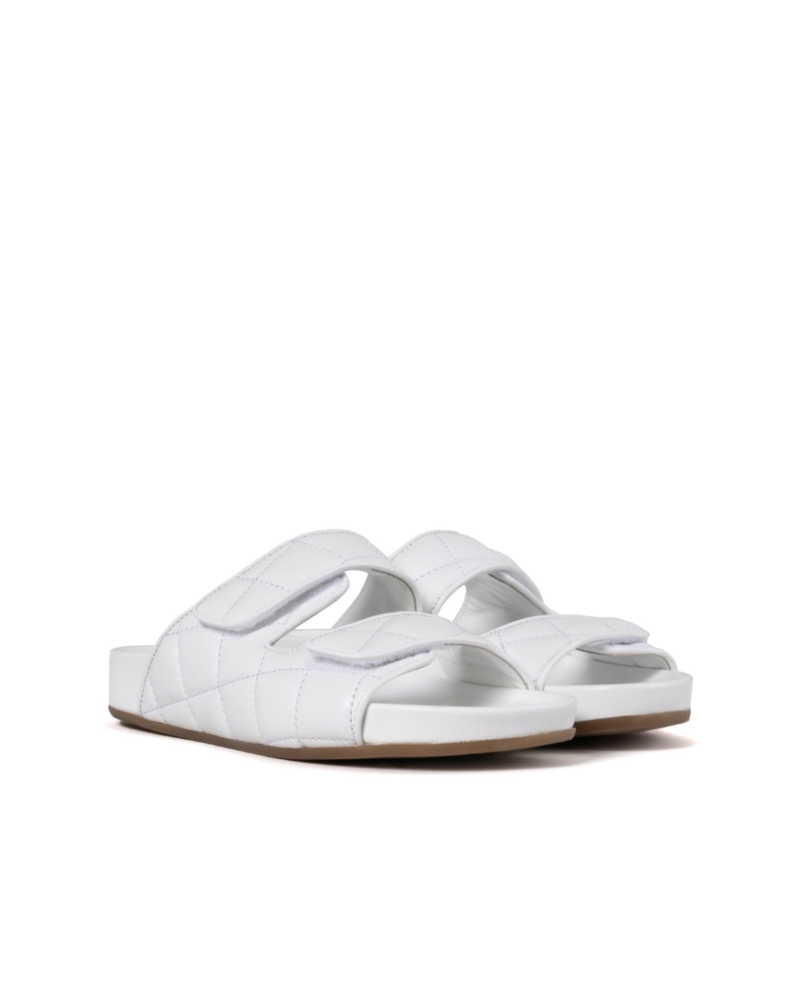 ENNEQUADRO | NAPPA QUILTED SANDALS - Sandals PAO