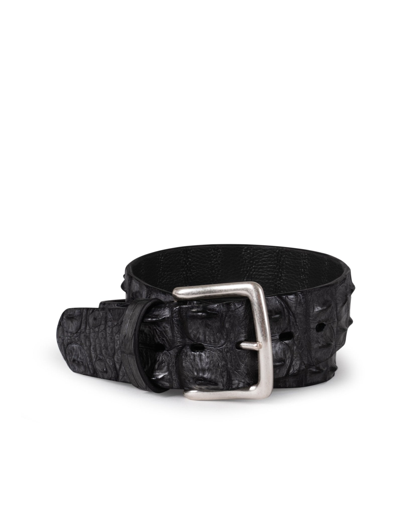 FAUSTO COLATO | 4.5CM HORNBACK KROKO BELT - Belts FAUSTO COLATO