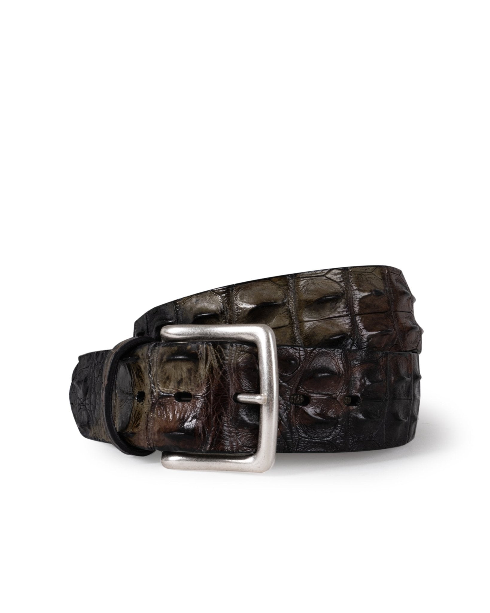 FAUSTO COLATO | 4.5CM HORNBACK KROKO BELT - Belts FAUSTO COLATO