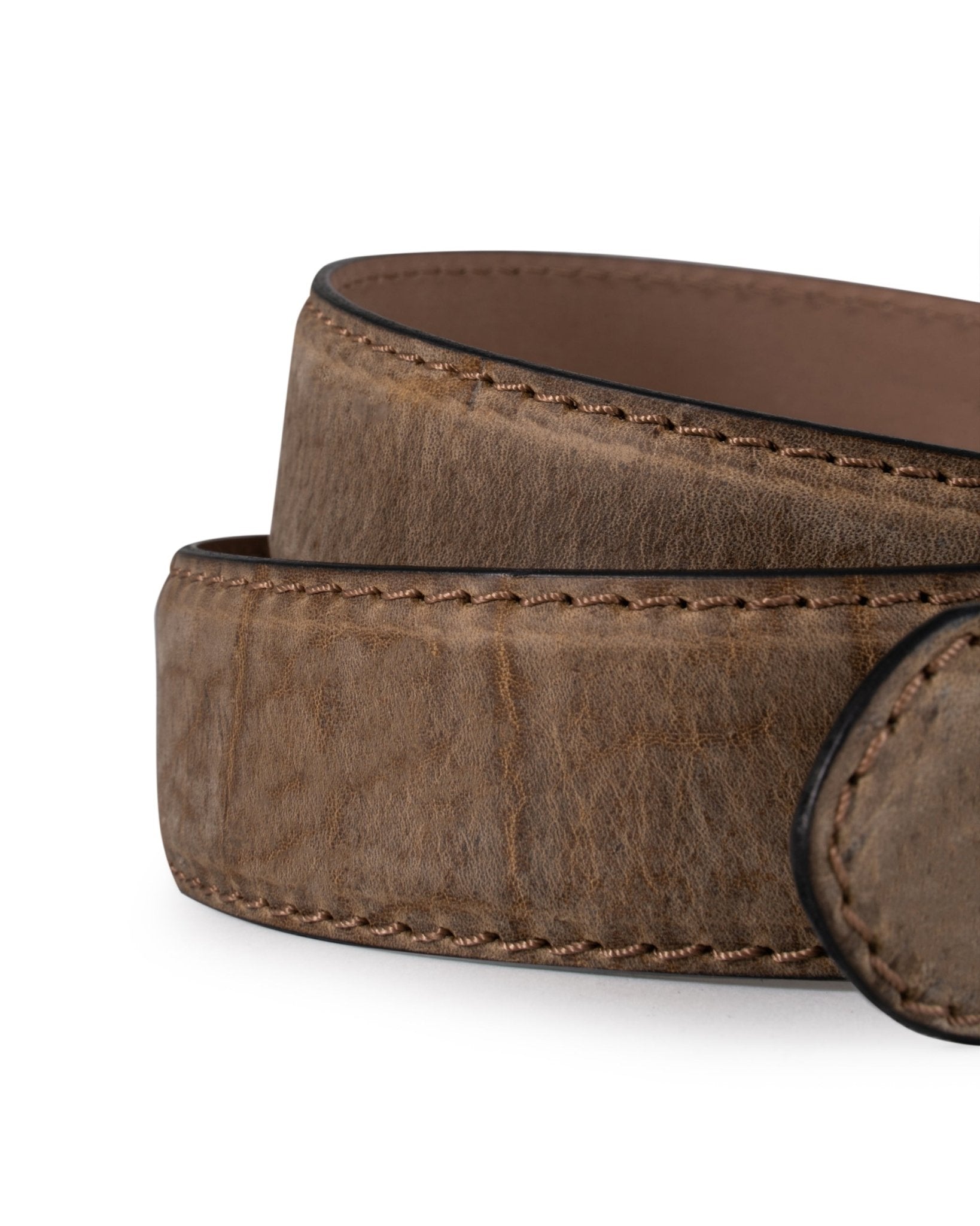 FAUSTO COLATO | 4CM SOFT KUDO BELT WITH BUCKLE - Belts FAUSTO COLATO