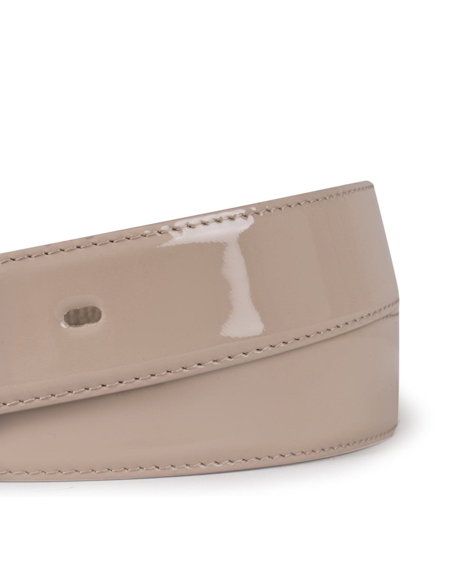 FAUSTO COLATO | SOFT VARNISH BELT WITH BUCKLE - Belts FAUSTO COLATO