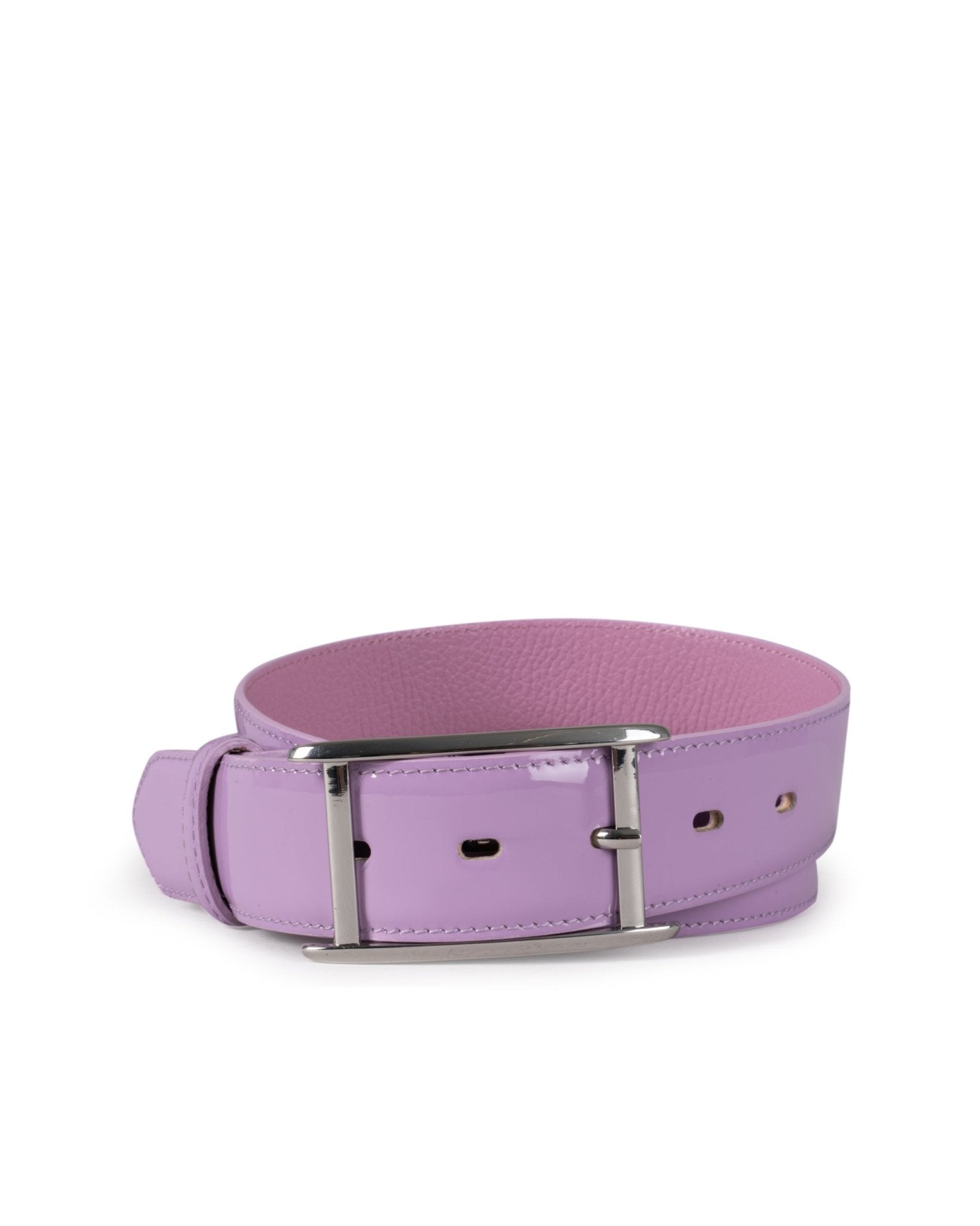 FAUSTO COLATO | SOFT VARNISH BELT WITH BUCKLE - Belts FAUSTO COLATO