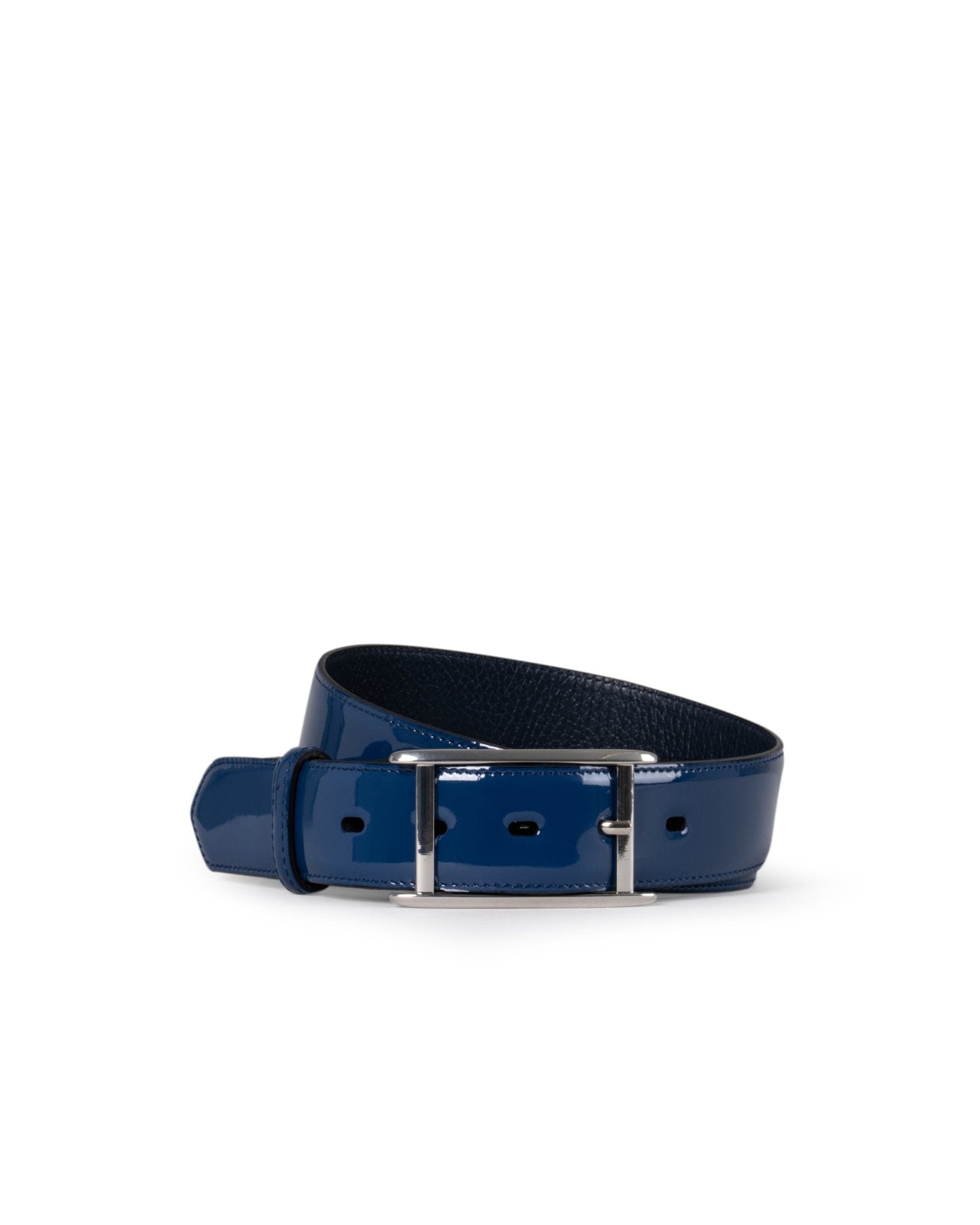 FAUSTO COLATO | SOFT VARNISH BELT WITH BUCKLE - Belts FAUSTO COLATO