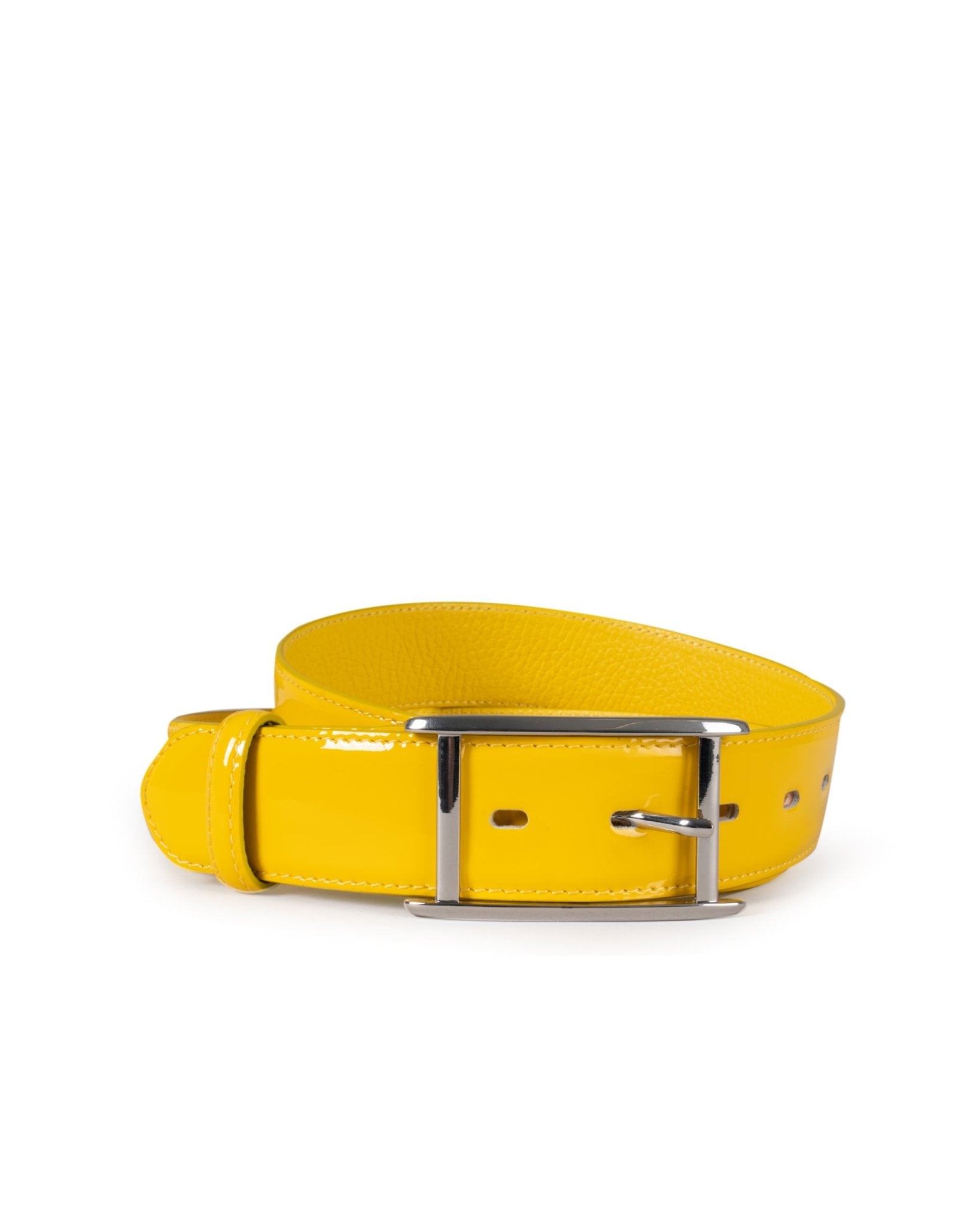 FAUSTO COLATO | SOFT VARNISH BELT WITH BUCKLE - Belts FAUSTO COLATO