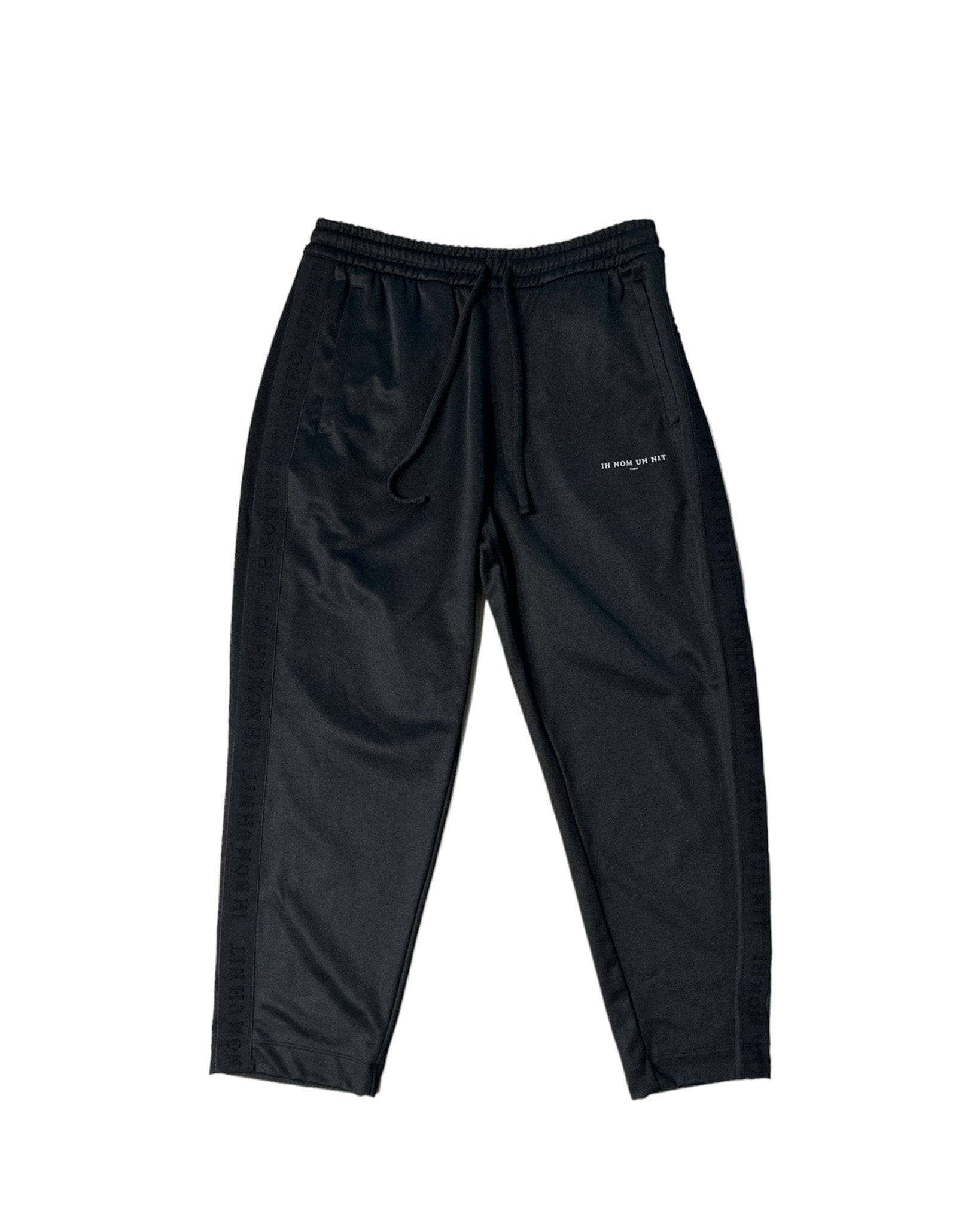 IH NOM UH NIT | CROPPED LOGO NYLON SWEATPANTS - Trousers Ih Nom Uh Nit