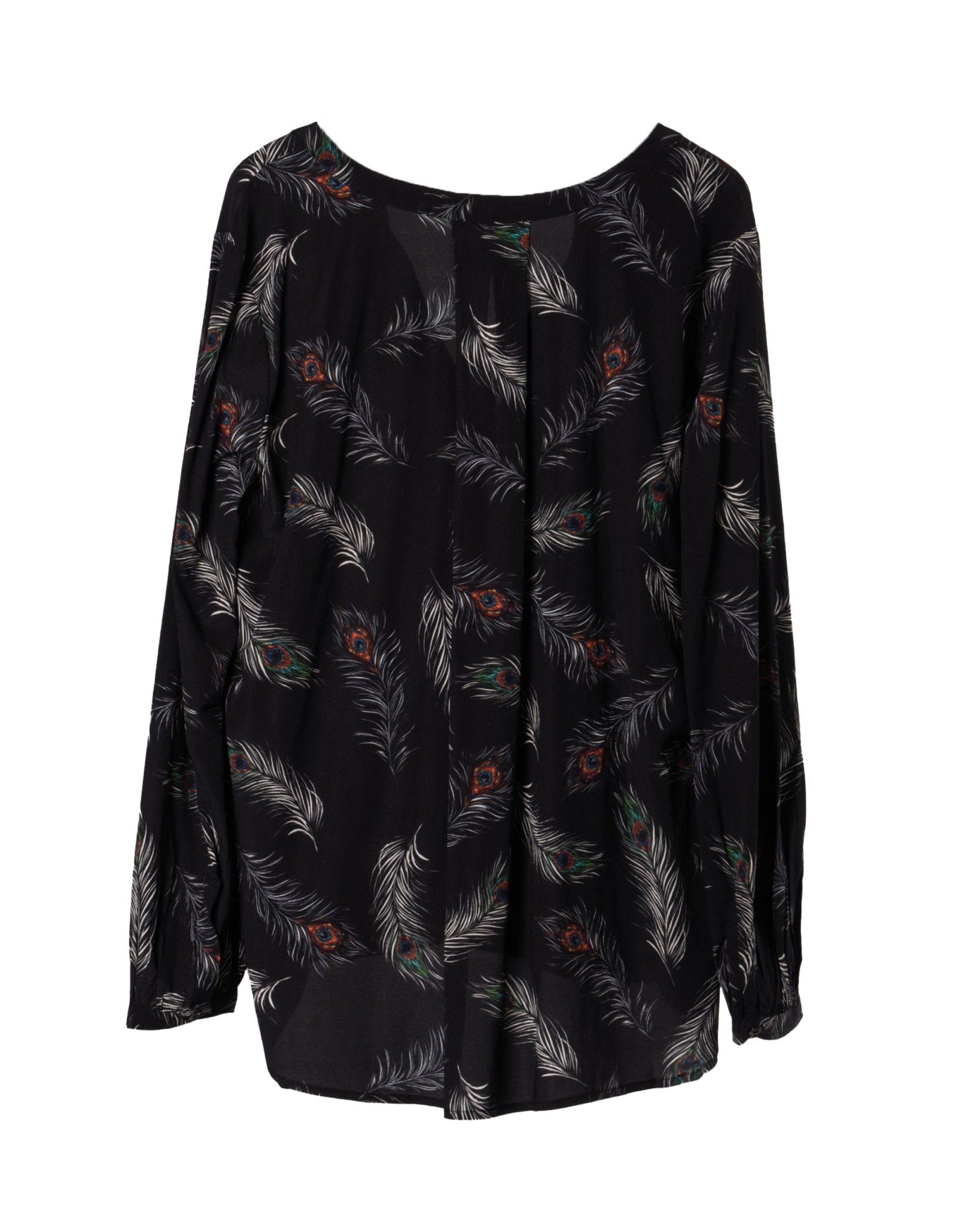 JADICTED | SILK VISCOSE PRINT BLOUSE - Blouses JADICTED