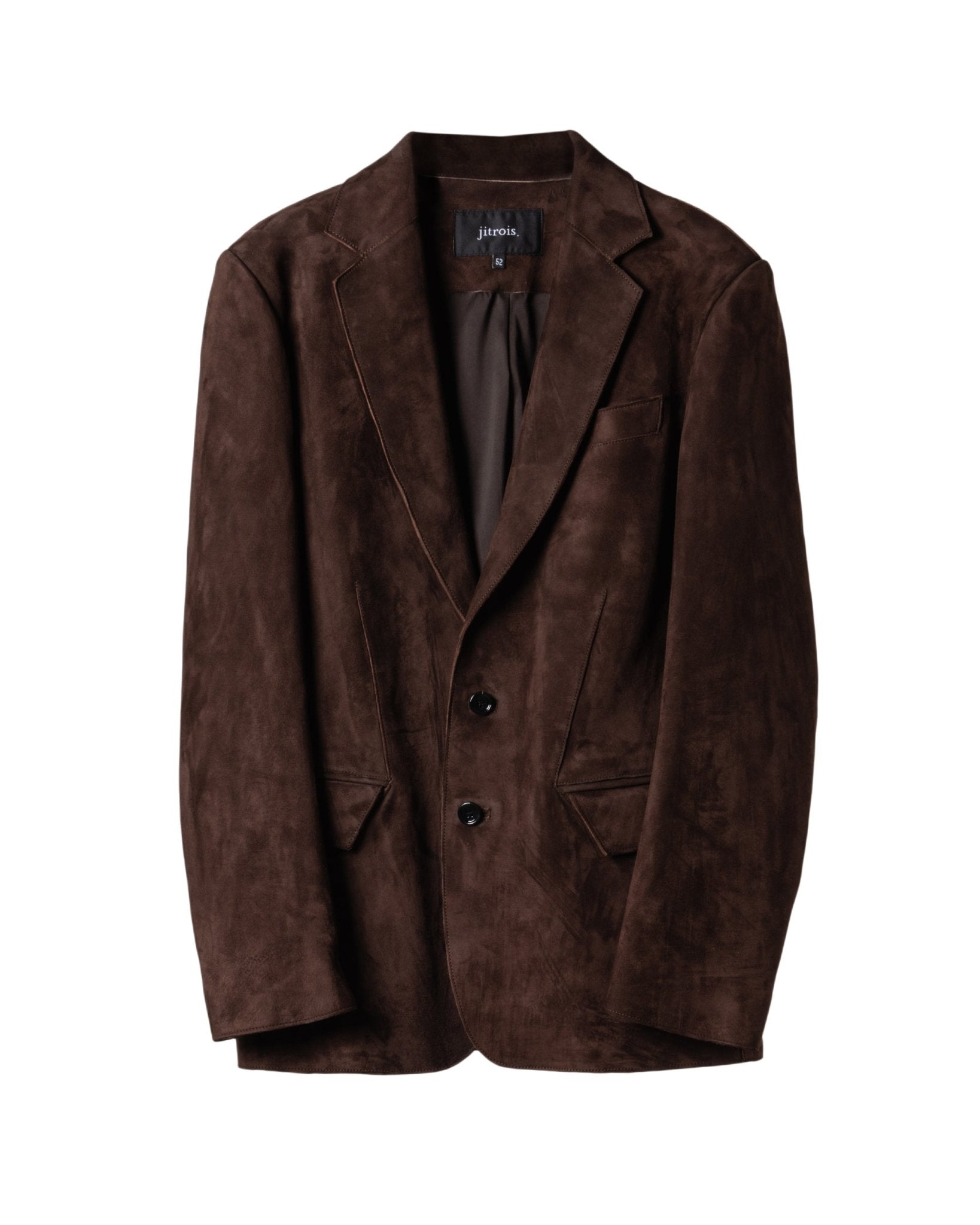 JITROIS | SUEDE STRETCH BLAZER - Coats & Jackets JITROIS