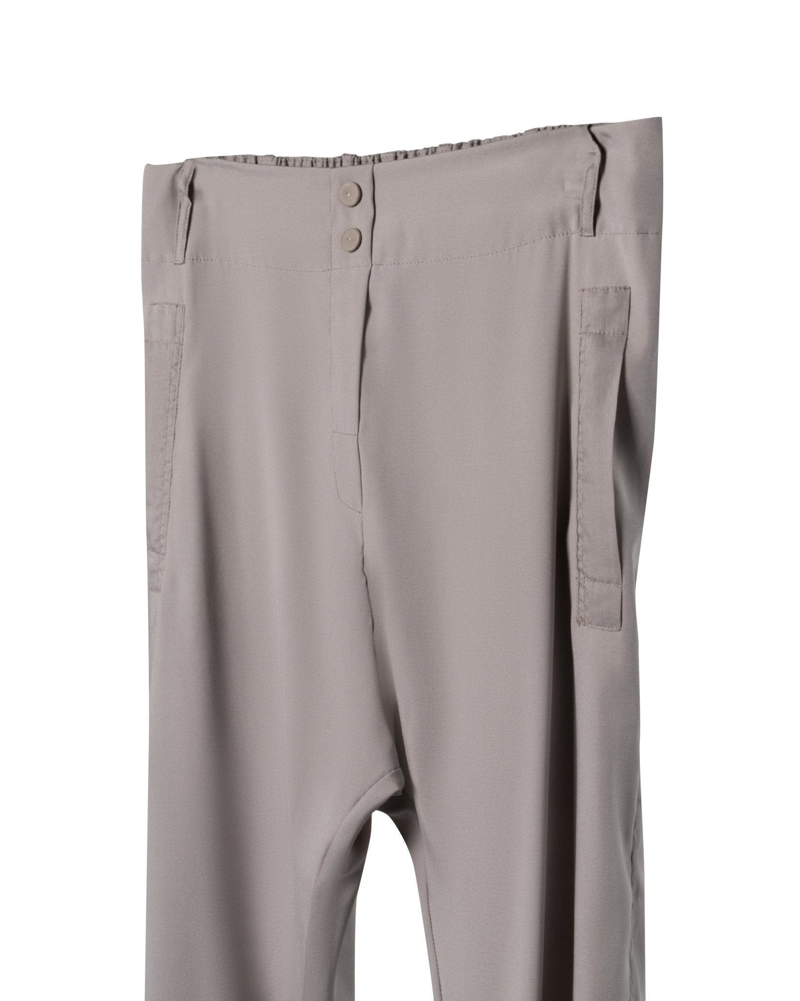 KRISTENSEN DU NORD | SATIN SILK STRETCH JODHPUR PANTS - Trousers KRISTENSEN DU N